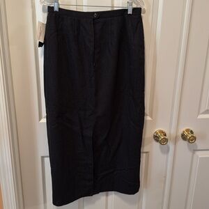Maxi length wool skirt NWT